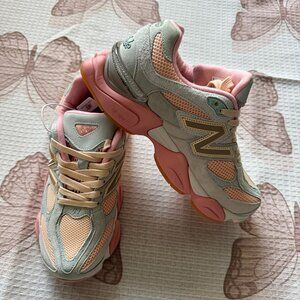 New Balance 9060 X Joe Freshgoods Round Toe Blue Suede